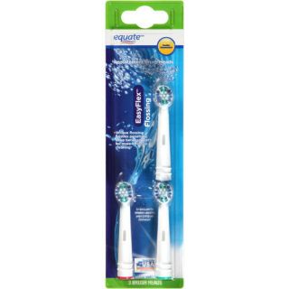 Equate Easy Flex Flossing Replacement Brushheads 3pk