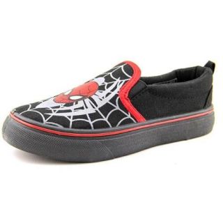 Marvel Heroes Spiderman Canvas Youth US 11 Black Sneakers