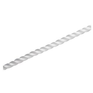 Everbilt 3/8 in. x 100 ft. White Twisted Poly Rope 17997