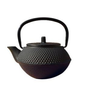 Old Dutch 11 oz. Cast Iron Tokyo Teapot in Matte Black 1015MB