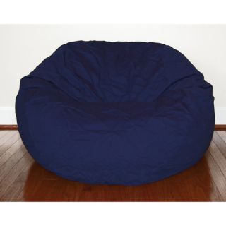Navy Blue Cotton Twill 36 inch Washable Bean Bag Chair
