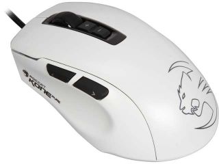 ROCCAT Kone Pure Color ROC 11 700 W White 7 Buttons USB Wired Laser 8200 dpi Gaming Mouse
