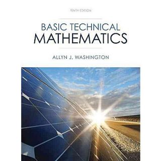 Basic Technical Mathematics 50th Anniversary Edition