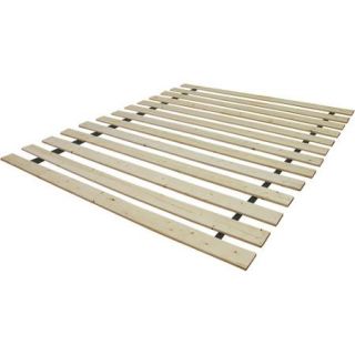 Modern Sleep Heavy Duty Wooden Bed Slats Bunkie Board Frame for Any Mattress Type