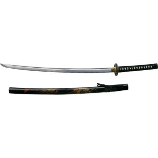41.5 inch Ten Ryu Hand Forged Samurai Golden Dragon Katana Sword