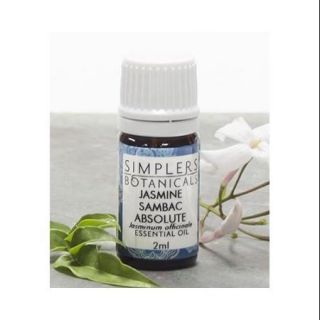 Essential Oil Jasmine Sambac Absolute Simplers Botanicals 2 ml Liquid
