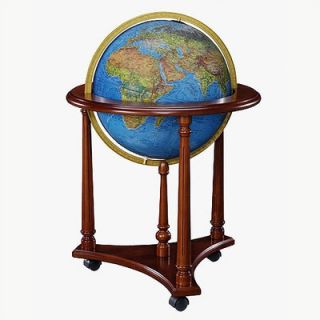 Replogle Lafayette Blue Illuminated World Globe
