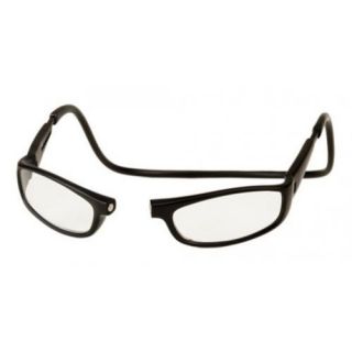 Clic Goggles Black Long 125 Reading Glasses Magnetically Clic