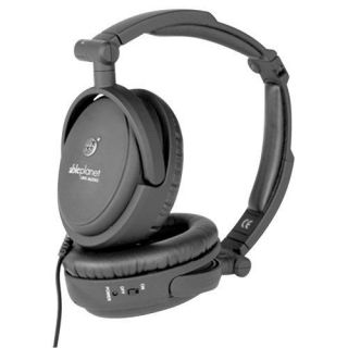 ABLE PLANET NC200B True Fidelity Foldable Active Noise Canceling Headphones (Black) Audio