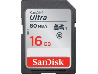 SanDisk Ultra 128GB microSDXC Flash Card with adapter