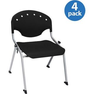 OFM Rico Student Stack Chair, 4pk