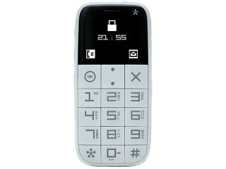 Just 5 J510 White Unlocked GSM Cell Phone