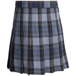 Lands’ End Pleated Plaid Uniform Skirt (For Little Girls) 6582X