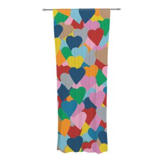 More Hearts Curtain Panels