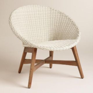 Round All Weather Wicker Vernazza Chairs Set of 2