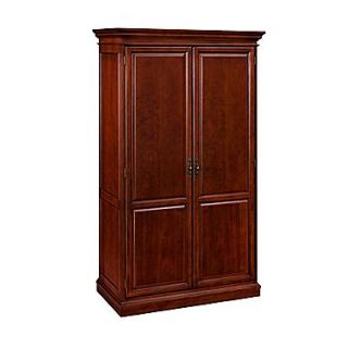 DMI Office Furniture Keswick 799006 44 Solid Wood/Veneer Double Door Wardrobe, English Cherry