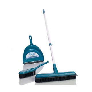 DOC Electrostatic 3 piece Rubber Broom Set   7875866