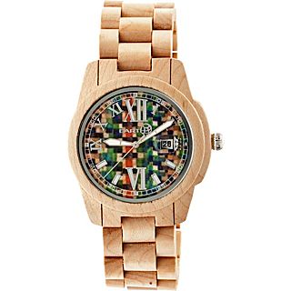 Earth Wood Heartwood Wood Unisex Watch