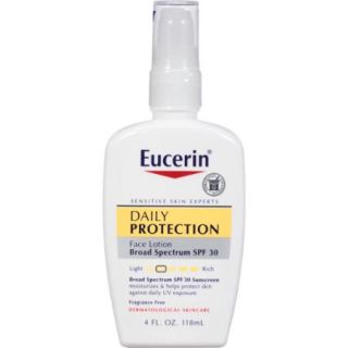 Eucerin® Daily Protection Broad Spectrum SPF 30 Sunscreen Moisturizing Face Lotion 4 fl. oz.
