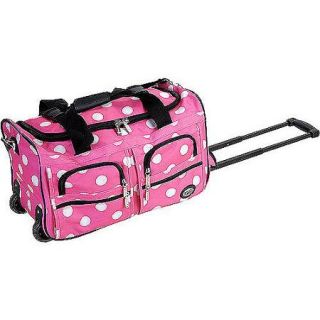 Rockland Luggage 22" Rolling Duffle Bag, Multiple Colors
