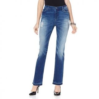 DKNY Jeans Rip and Repair Stretch Denim Boyfriend Jean   7776995