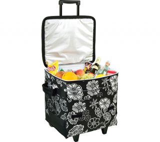 Picnic at Ascot 60 Can Collapsible Rolling Cooler Print
