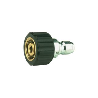NorthStar Ball-Type Pressure Washer Quick Coupler Nipple — 22mm Inlet Size, 4000 PSI