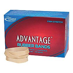 Alliance Advantage Rubber Bands Size 84 3 12 x 12  Natural Box Of 150
