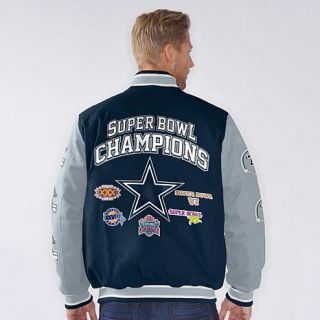 Officially Licensed NFL Dallas Cowboys Field Goal Commemorative Jacket   7760635