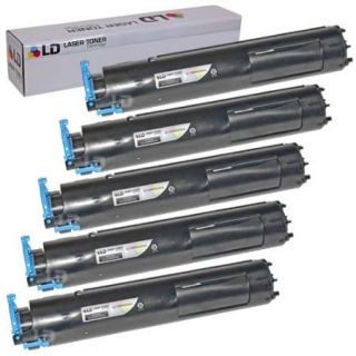LD Compatible Canon 0386B003AA (GPR22) Set of 5 Black Laser Toner Cartridges for use in the following Canon ImageRunner 1023, 1023N, 1025IF, 1023IF, 1025, 1025N Printers