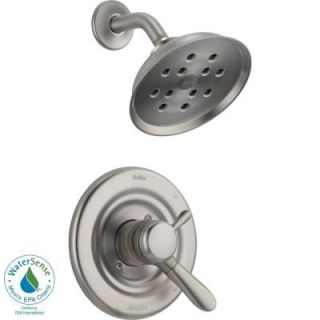 Lahara 1 Handle H2Okinetic Shower Only Faucet Trim Kit in Stainless (Valve Not Included) T17238 SSH2O