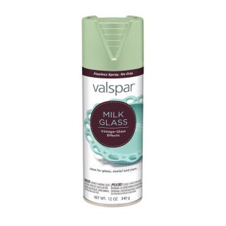 Valspar Jade Milk Glass Fade Resistant Enamel Spray Paint (Actual Net Contents 12 oz)