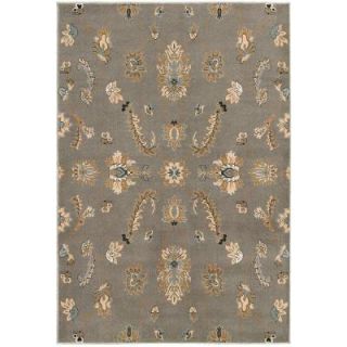 LR Resources Adana Gray 7 ft. 9 in. x 9 ft. 10 in. Plush Indoor Area Rug ADANA80715GRY799A