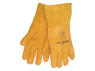 Tillman 35 Top Grain Deerskin Foam Lined Thumb Strap MIG Welding Gloves X Large