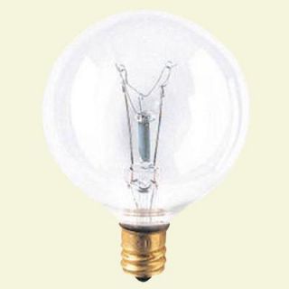 Illumine 15 Watt Incandescent G16.5 Light Bulb (25 Pack) 8311012