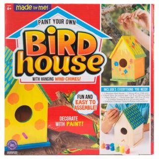Made by Me Bird House with Wind Chimes Kit by Horizon Group USA