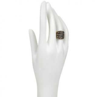 Emma Skye Jewelry Designs 2 Tone Crossover Band Ring   7533989