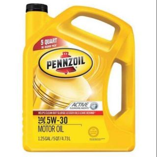 PENNZOIL 550038350 Motor Oil Pennzoil,5 qt.,5W 30