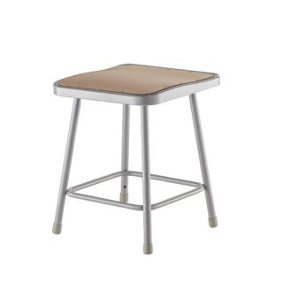 National Public Seating Stool with Square Seat