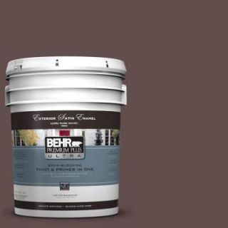 BEHR Premium Plus Ultra 5 gal. #740B 6 Windsor Satin Enamel Exterior Paint 985305