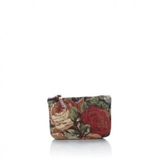 Clever Carriage Company Hyde Park Rose Print Makeup Bag   7880436