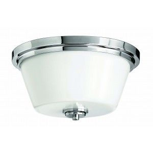 Hinkley Lighting 5551CM LED LED Ceiling Light, 32W 2 Light Flush Mount   Chrome