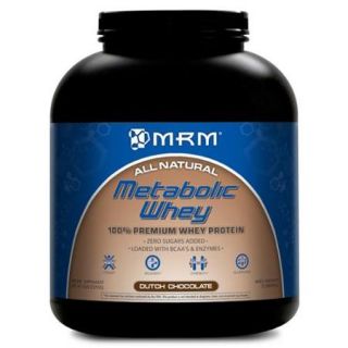 Metabolic Whey  100% Premium Whey Protein Chocolate MRM (Metabolic Response Modifiers) 5 lbs Powder