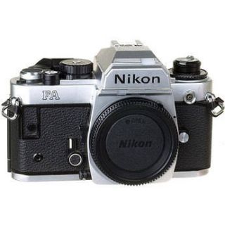 Used Nikon FA 35mm SLR Manual Focus Camera (Chrome) with 50mm