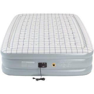 Coleman Queen Double High 120V Built In Pump Airbed