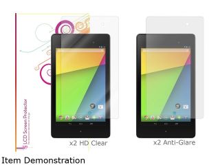 roocase Google Nexus 7 FHD 4 Pack Screen Protectors Clear   7"Tablet PC RC Google Nexus7 FHD AGHD /RC NEXUS7 FHD AGHD