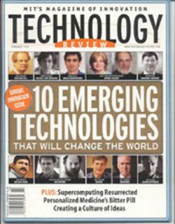 Technology Review, 6 issues for 1 year(s)   12222194  