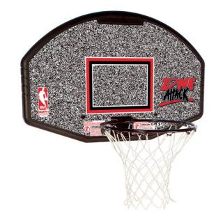 Spalding 80602R NBA Eco Composite 44 Inch Basketball Backboard and Rim Combo