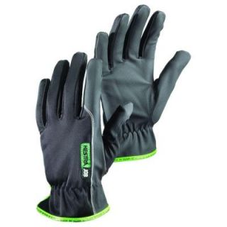 Hestra JOB Natron Size 11 XX Large RX 7 PU Palm/Fingers with Reinforced Stitching Stretch Nylon Glove in Black 15311 11