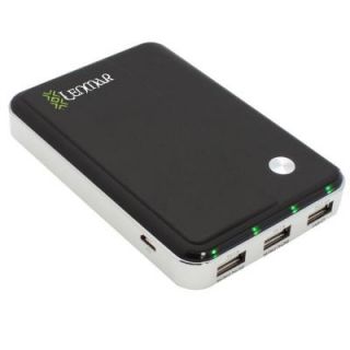 Lenmar Helix 11000 mAh Portable Power Pack with 3 USB Port for Mobile Phones and Tablets   Black PPW11000U